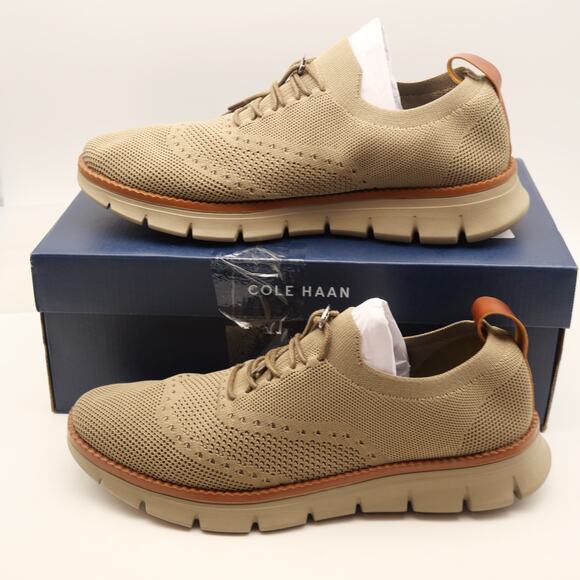 Other - NEW Cole Haan Men's 11.5 Zerogrand Laser Wingtip Irish Coffee Brown